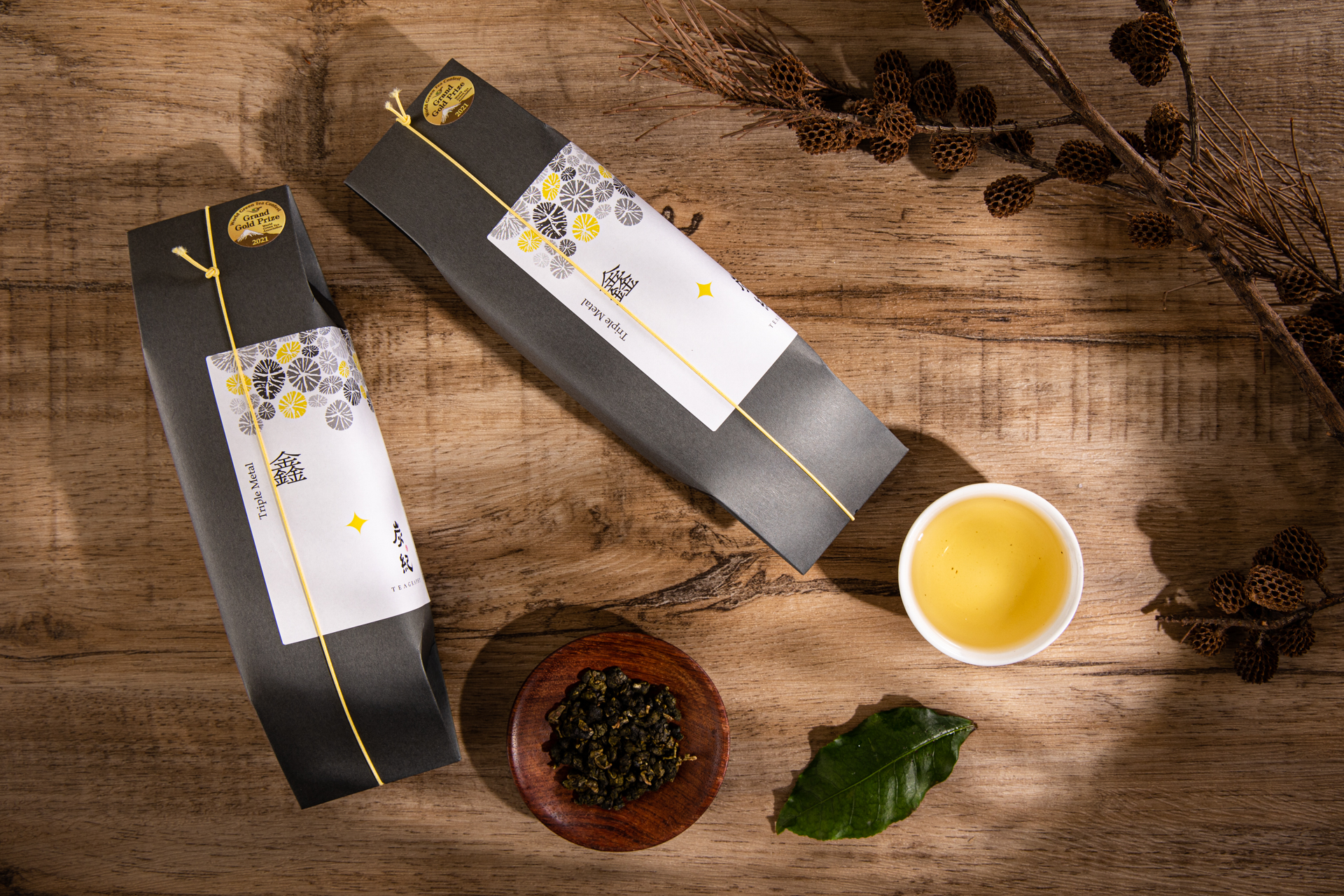 蒼灰古韻禮盒/台灣烏龍茶~伴手禮~